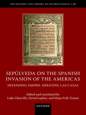 cover image of Sep?lveda on the Spanish Invasion of the Americas
